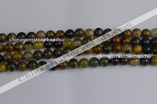 CRO904 15.5 inches 12mm round golden pietersite beads wholesale