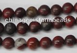 CRO93 15.5 inches 8mm round brecciated jasper beads wholesale