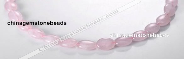 CRQ01 A grade 10*14mm oval natural rose quartz beads wholesale