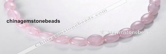 CRQ01 A grade 10*14mm oval natural rose quartz beads wholesale