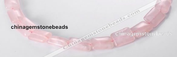 CRQ08 13*18mm rectangle A grade natural rose quartz beads