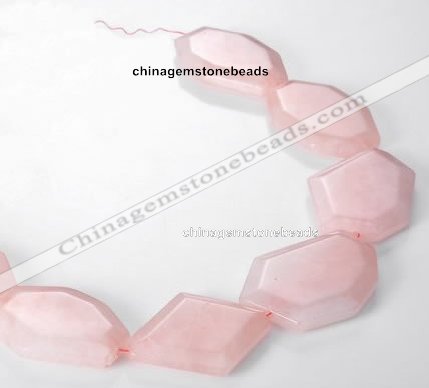 CRQ11 Freeform A grade natural rose quartz beads Wholesale