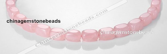 CRQ13 10*14mm cuboid A grade natural rose quartz beads Wholesale