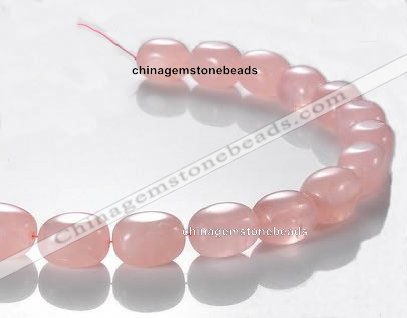 CRQ14 13*18mm egg-shaped A grade natural rose quartz beads