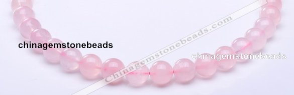 CRQ16 15.5 inches 10mm round natural rose quartz beads Wholesale