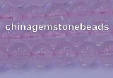 CRQ202 15.5 inches 8mm round Mozambique rose quartz beads