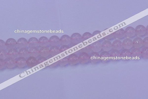 CRQ204 15.5 inches 12mm round Mozambique rose quartz beads