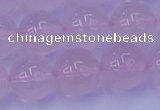 CRQ205 15.5 inches 14mm round Mozambique rose quartz beads