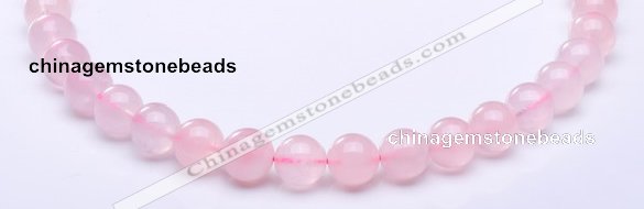 CRQ25 15.5 inches 4mm round natural rose quartz beads Wholesale