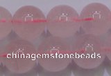 CRQ255 15.5 inches 14mm round rose quartz beads Wholesale