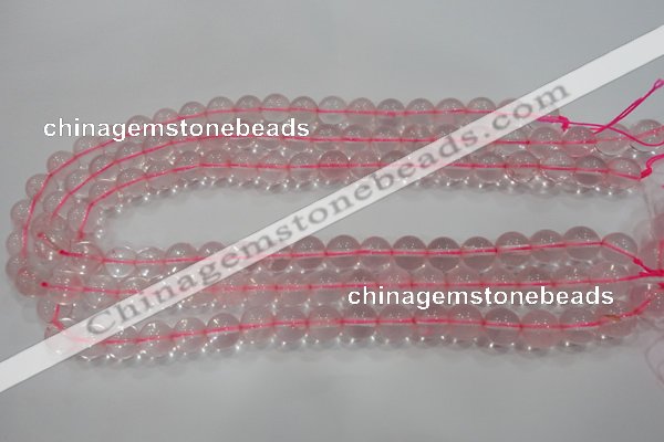 CRQ310 15.5 inches 10mm round natural rose quartz beads