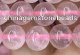 CRQ417 15.5 inches 8mm round rose quartz beads wholesale