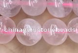 CRQ418 15.5 inches 10mm round rose quartz beads wholesale