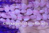 CRQ432 15.5 inches 15*16mm heart rose quartz beads wholesale