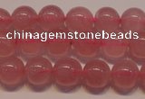 CRQ451 15.5 inche 6mm round A grade Madagascar rose quartz beads