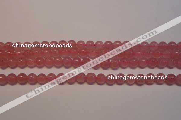 CRQ451 15.5 inche 6mm round A grade Madagascar rose quartz beads