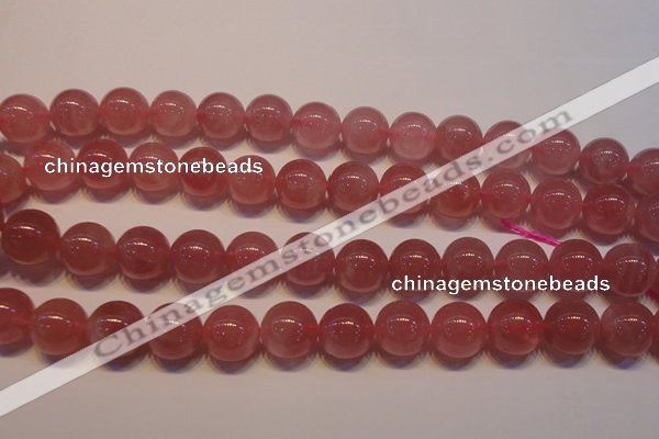 CRQ454 15.5 inche 12mm round A grade Madagascar rose quartz beads