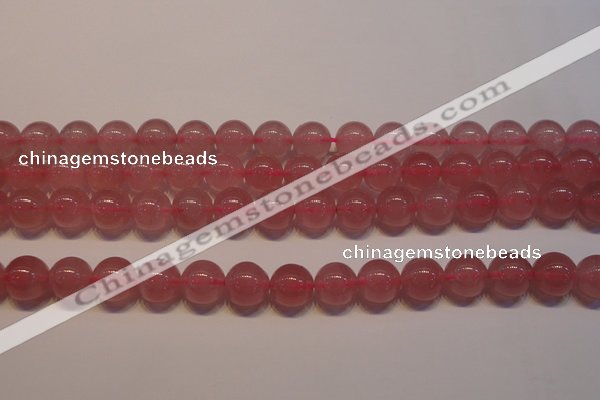 CRQ462 15.5 inche 8mm round AA grade Madagascar rose quartz beads