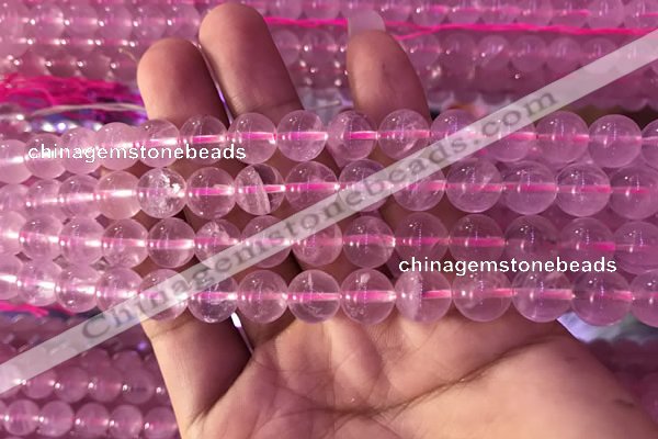 CRQ472 15.5 inches 10mm round rose quartz gemstone beads