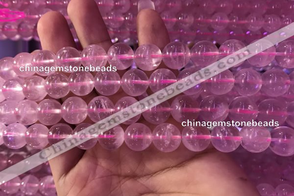 CRQ473 15.5 inches 12mm round rose quartz gemstone beads