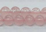 CRQ53 15.5 inches 12mm round natural rose quartz beads wholesale