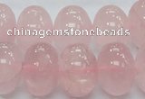 CRQ56 15.5 inches 14*20mm rondelle natural rose quartz beads