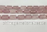 CRQ750 15.5 inches 13*18mm tube rose quartz beads wholesale
