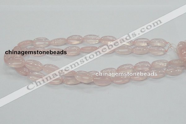 CRQ77 15.5 inches 12*20mm oval natural rose quartz beads wholesale
