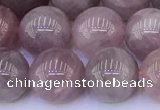 CRQ783 15.5 inches 12mm round Madagascar rose quartz beads
