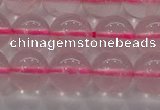 CRQ851 15.5 inches 8mm round natural rose quartz gemstone beads