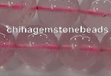 CRQ853 15.5 inches 12mm round natural rose quartz gemstone beads