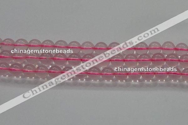 CRQ856 15.5 inches 8mm round natural rose quartz gemstone beads