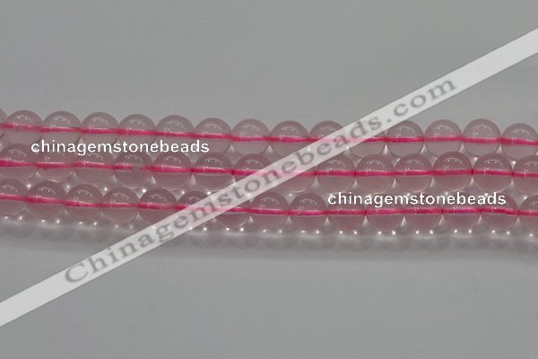 CRQ856 15.5 inches 8mm round natural rose quartz gemstone beads