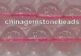 CRQ857 15.5 inches 10mm round natural rose quartz gemstone beads