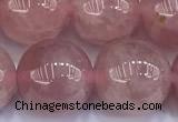 CRQ894 15 inches 12mm round Madagascar rose quartz beads