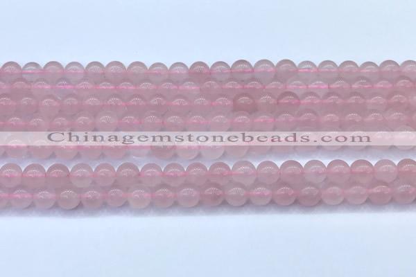 CRQ900 15 inches 6mm round rose quartz beads