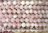 CRQ918 15 inches 8mm round Madagascar rose quartz beads wholesale