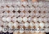 CRQ925 15 inches 10mm round natural rose quartz beads wholesale