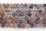 CRU1010 15.5 inches 6mm round mixed rutilated quartz beads