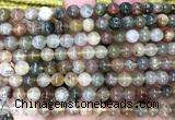 CRU1148 15 inches 6mm round mixed rutilated quartz beads