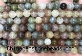 CRU1149 15 inches 7mm round mixed rutilated quartz beads