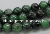 CRZ03 15.5 inches 10mm round ruby zoisite gemstone beads Wholesale