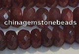 CRZ1021 15.5 inches 3*5mm faceted rondelle A+ grade ruby beads