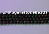 CRZ1110 15.5 inches 4mm round imitation ruby zoisite beads wholesale