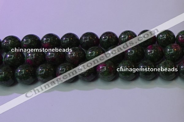 CRZ1115 15.5 inches 14mm round imitation ruby zoisite beads wholesale