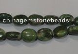 CRZ611 15.5 inches 8*10mm oval New ruby zoisite gemstone beads