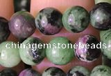 CRZ771 15.5 inches 6mm round ruby zoisite beads wholesale