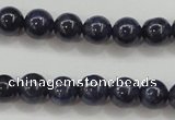 CRZ822 15.5 inches 6mm round natural sapphire gemstone beads