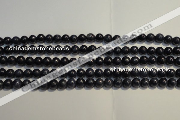 CRZ954 15.5 inches 6mm - 6.5mm round A grade natural sapphire beads