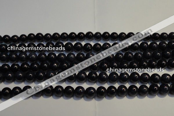 CRZ957 15.5 inches 6mm - 6.5mm round A+ grade natural sapphire beads